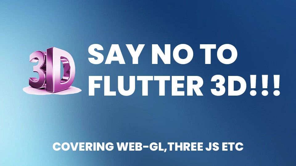 Flutter 3D Game Possibilities